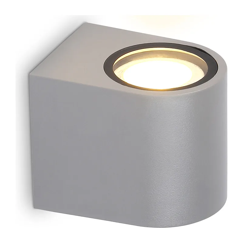 Уличный настенный светильник GU10*1 IP65 ST3721 GR серый IP65 GU10 max 35W 80*72*95 Ambrella Light 5