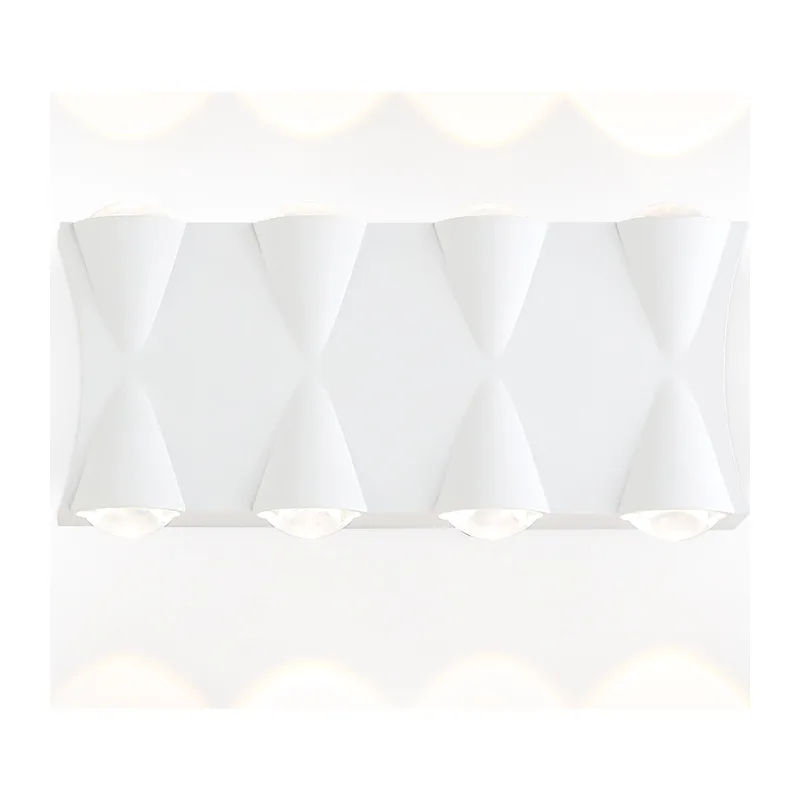 Уличный настенный светильник 4200K 8Вт IP54 ST4490/8 WH белый LED 4200K 8W IP54 190*80*45 Ambrella Light 5