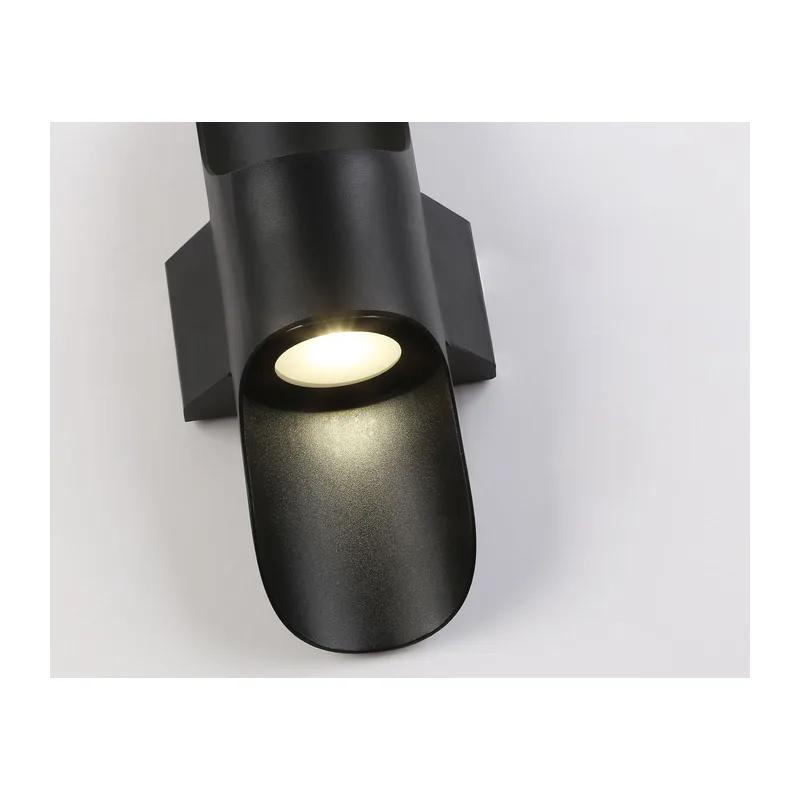Уличный настенный светильник 4200K 8Вт IP54 ST4535 BK черный LED 4200K 8W IP54 220*66*100 Ambrella Light 6