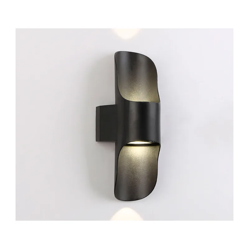 Уличный настенный светильник 4200K 8Вт IP54 ST4535 BK черный LED 4200K 8W IP54 220*66*100 Ambrella Light 7