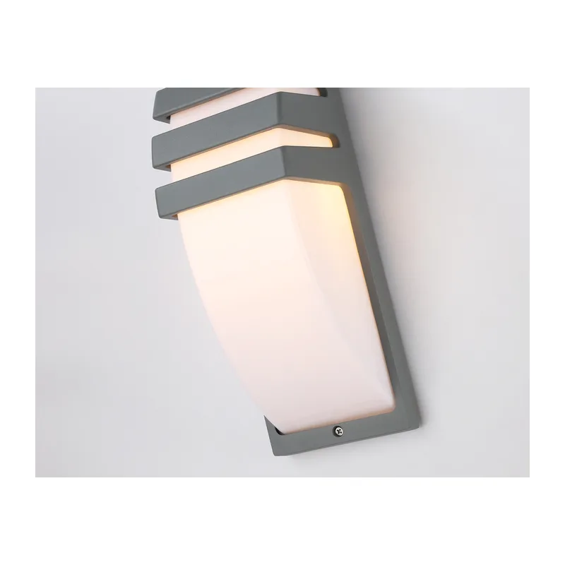 Уличный настенный светильник E27*1 IP54 ST5201 GR серый IP54 E27 max 40W 331*112*35 Ambrella Light 7