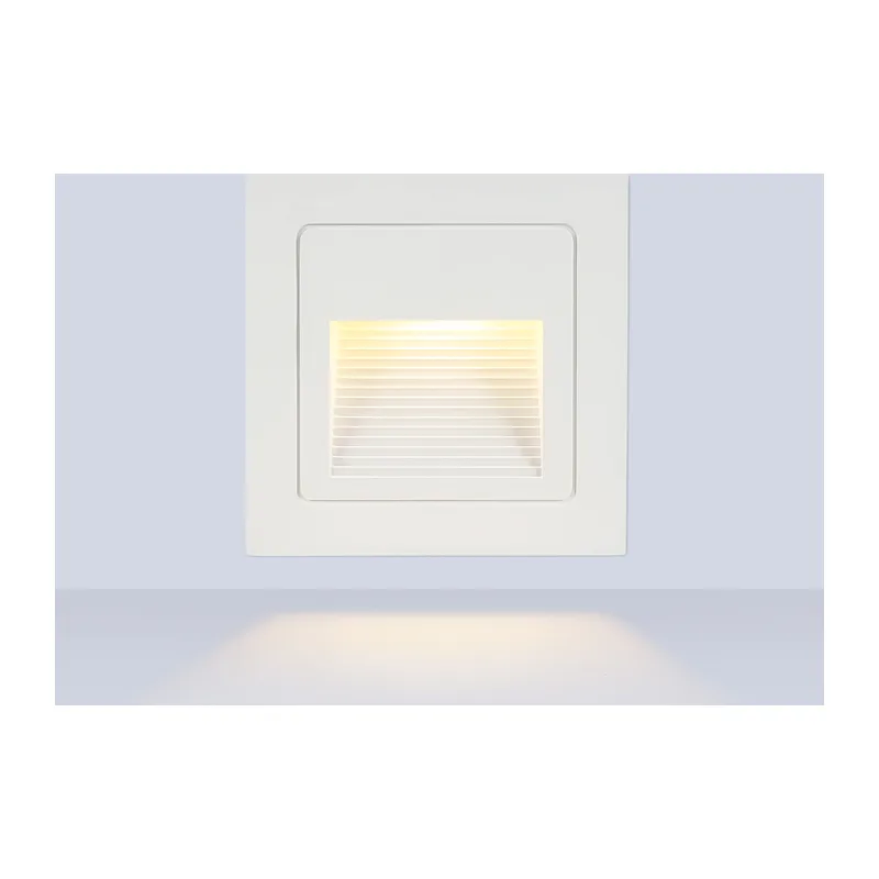 Подсветка для лестниц 3000K 3Вт P65 ST8211 WH белый IP65 LED 3000K 3W 84*84*46 Ambrella Light 2
