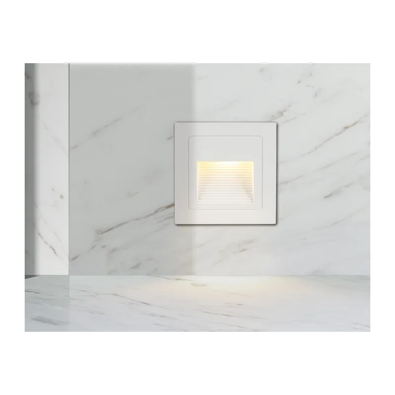 Подсветка для лестниц 3000K 3Вт P65 ST8211 WH белый IP65 LED 3000K 3W 84*84*46 Ambrella Light 7