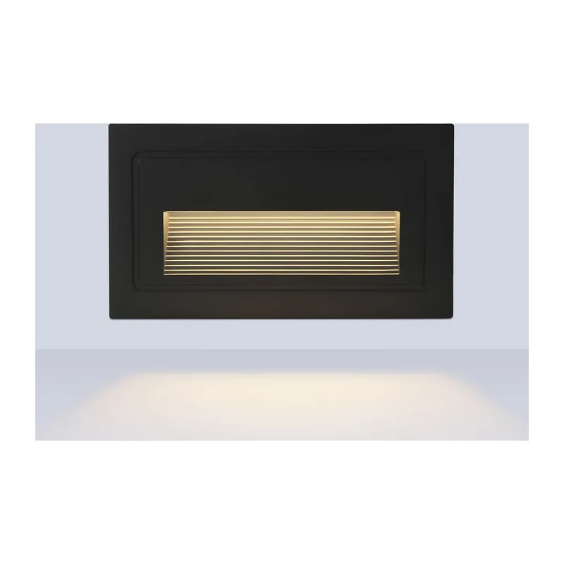 Подсветка для лестниц 3000K 3Вт P65 ST8223 BK черный IP65 LED 3000K 3W 102*58*52 Ambrella Light 2