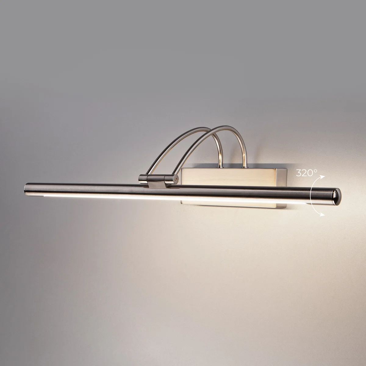 Настенный светодиодный светильник Simple LED никель Simple LED 10W 1011 IP20 никель Elektrostandard 2