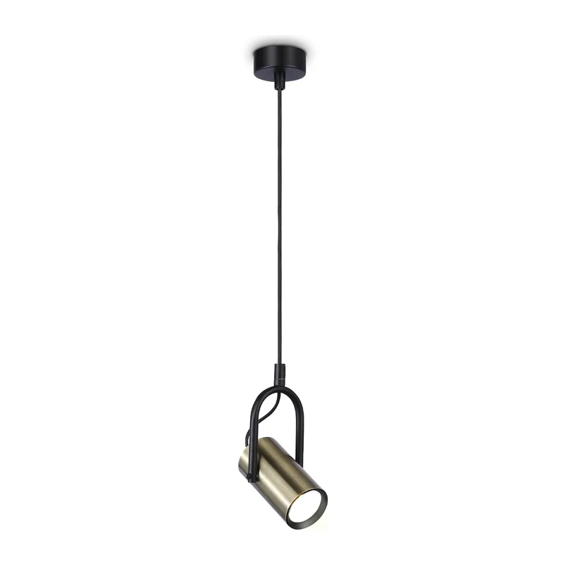 Подвесной светильник 1*GU10 TA13198 BK/SB черный/бронза GU10 max 12W D55*L100*H1200 Ambrella Light 6