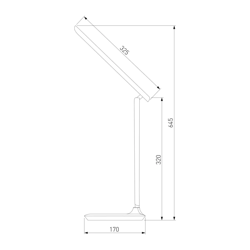 Настольный светодиодный светильник Brava белый TL90530 Elektrostandard 6