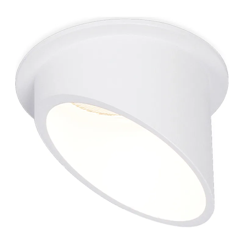 Встраиваемый точечный светильник 1*GU5.3 TN205 WH/S белый/песок GU5.3 D68*75 Ambrella Light 4