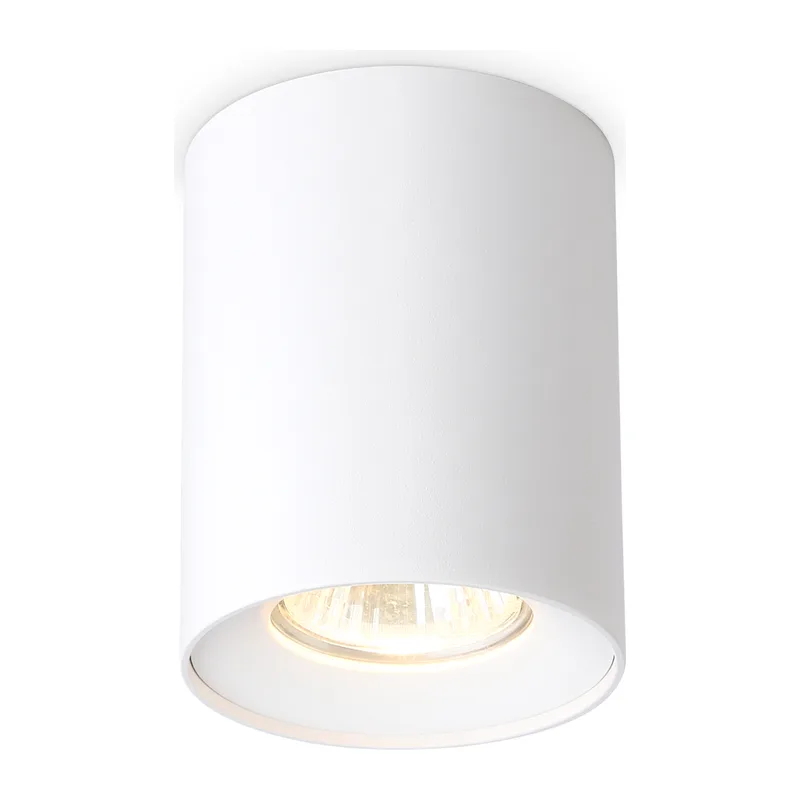 Накладной точечный светильник 1*GU10 TN213136 WH белый GU10 max 12W D80*100 Ambrella Light 5