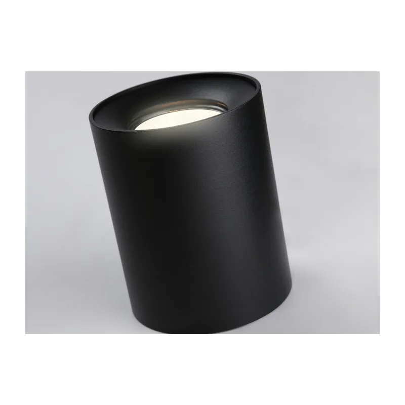 Накладной точечный светильник 1*GU10 TN213137 BK черный GU10 max 12W D80*100 Ambrella Light 8
