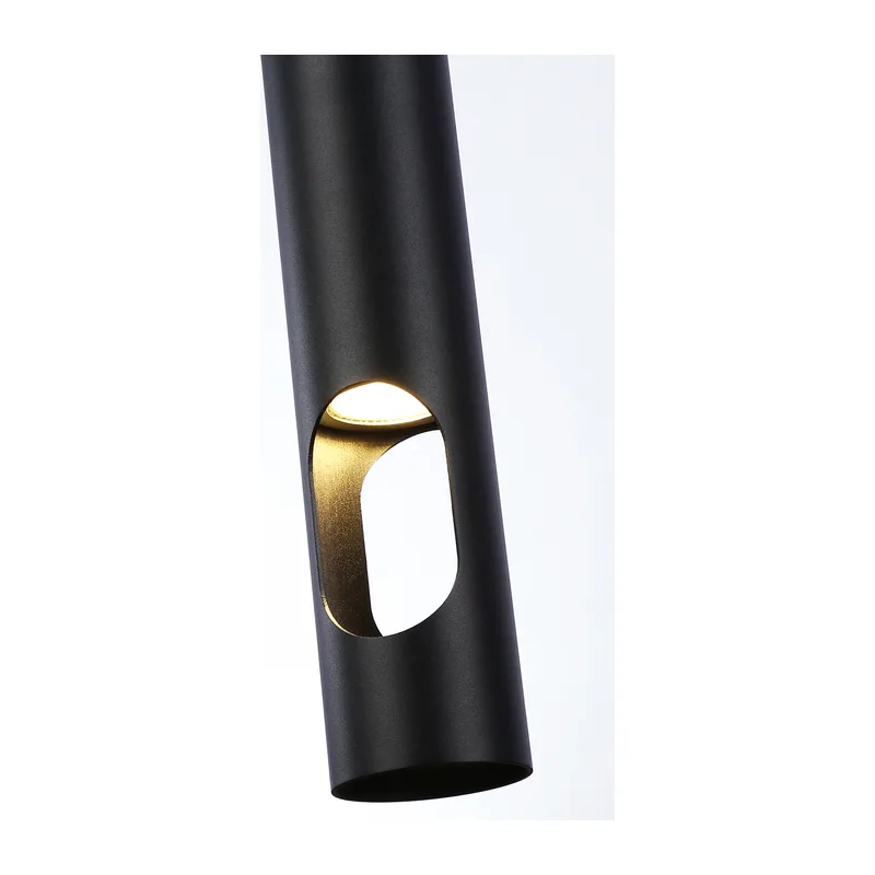 Подвесной светильник 1*GU10 TN5108 BK черный GU10 max 12W D55*1245 Ambrella Light 10