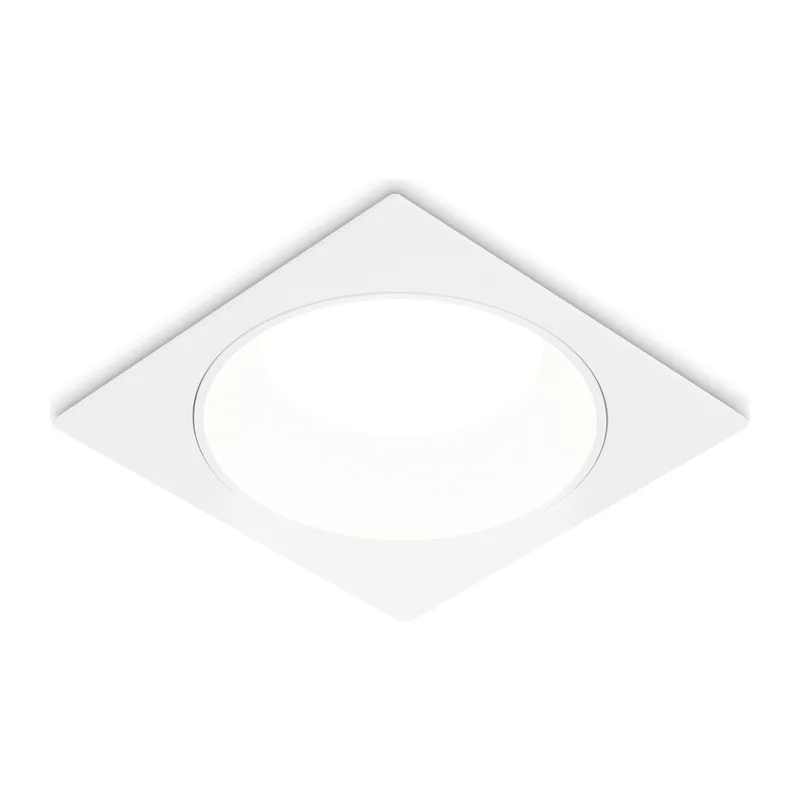 Встраиваемый точечный светильник 1*GX53 TN52337 SWH белый песок GX53 max 12W 115*115*25 Ambrella Light 8