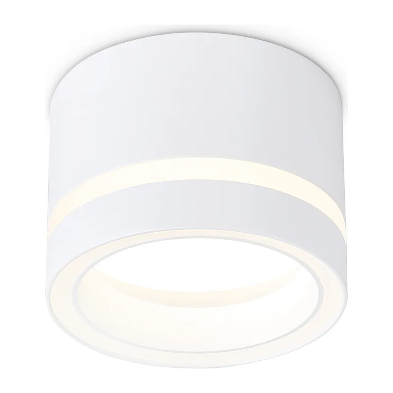 Накладной точечный светильник 1*GX53 TN5245 WH белый GX53 max 12W D85*62 Ambrella Light 8