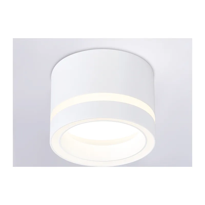 Накладной точечный светильник 1*GX53 TN5245 WH белый GX53 max 12W D85*62 Ambrella Light 9