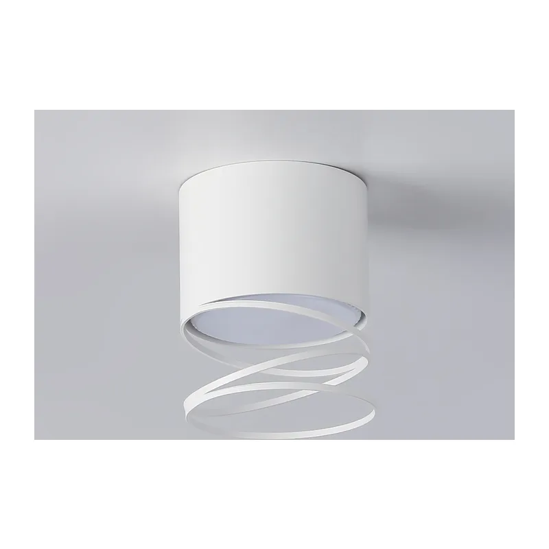 Накладной точечный светильник 1*GX53 TN71103 WH белый GX53 max 12W D82*110 Ambrella Light 10