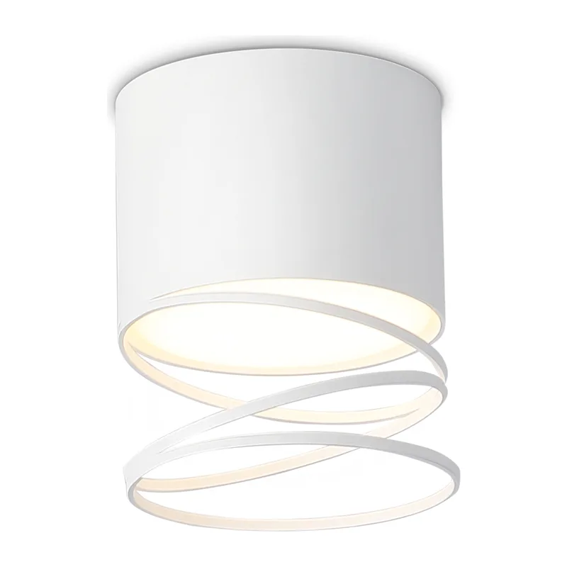 Накладной точечный светильник 1*GX53 TN71103 WH белый GX53 max 12W D82*110 Ambrella Light 6