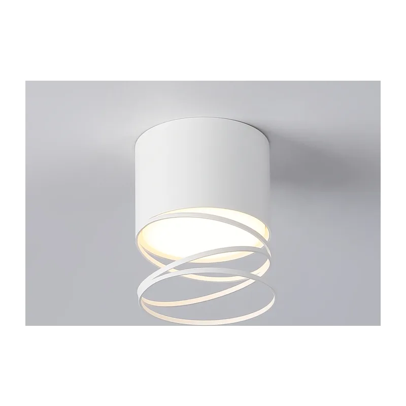 Накладной точечный светильник 1*GX53 TN71103 WH белый GX53 max 12W D82*110 Ambrella Light 8