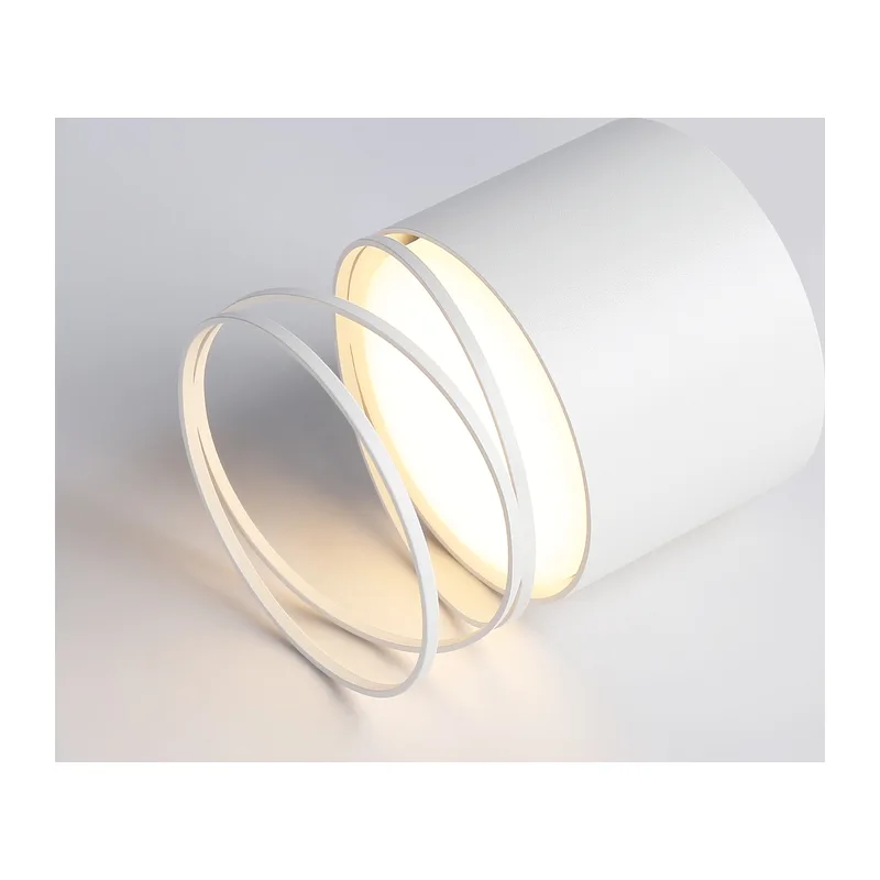 Накладной точечный светильник 1*GX53 TN71103 WH белый GX53 max 12W D82*110 Ambrella Light 9