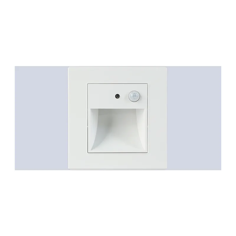 Подсветка для лестниц с датчиком движения 3000K 1,5Вт IP20 TN9638 WH белый LED 3000K 1,5W 86*90*35 Ambrella Light 3