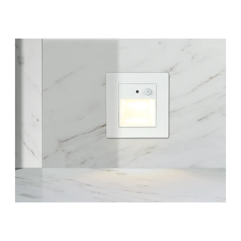 Подсветка для лестниц с датчиком движения 3000K 1,5Вт IP20 TN9638 WH белый LED 3000K 1,5W 86*90*35 Ambrella Light 5