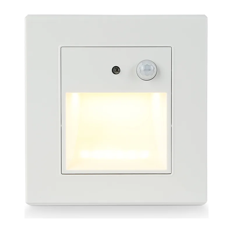 Подсветка для лестниц с датчиком движения 3000K 1,5Вт IP20 TN9638 WH белый LED 3000K 1,5W 86*90*35 Ambrella Light