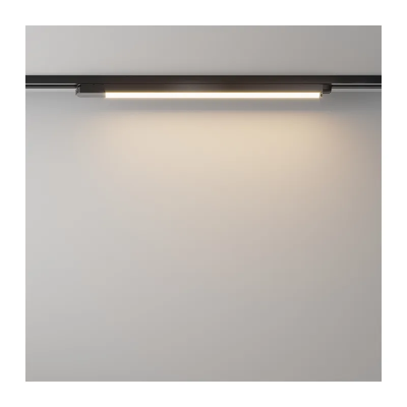 Трековый светильник Базис / Basis Unity 3000K 24Вт 110° Maytoni TR000-1-24W3K-B 3