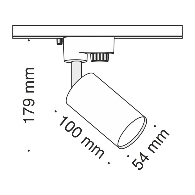 Трековый светильник Фокус Мини / Focus MINI TR002-1-GU10-W Maytoni 6