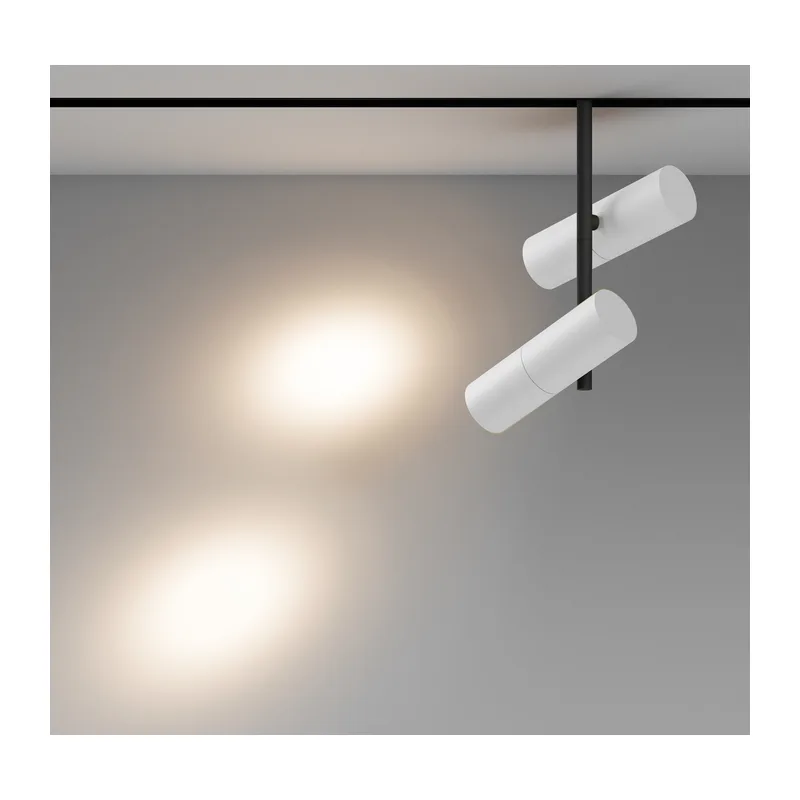 Трековый светильник Элти дуэт / Elti Duo Exility 3000K 24Вт 36° Maytoni TR005-2-2X12W3K-BW 4