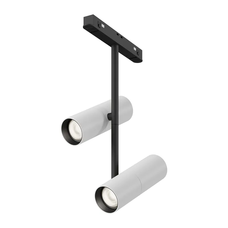 Трековый светильник Элти дуэт / Elti Duo Exility 4000K 24Вт 36° Maytoni TR005-2-2X12W4K-BW