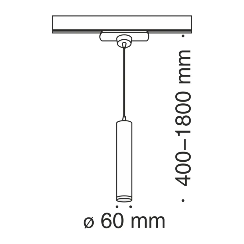 Трековый светильник Track lamps Unity 1 x GU10 50Вт Maytoni TR008-1-GU10-W 4