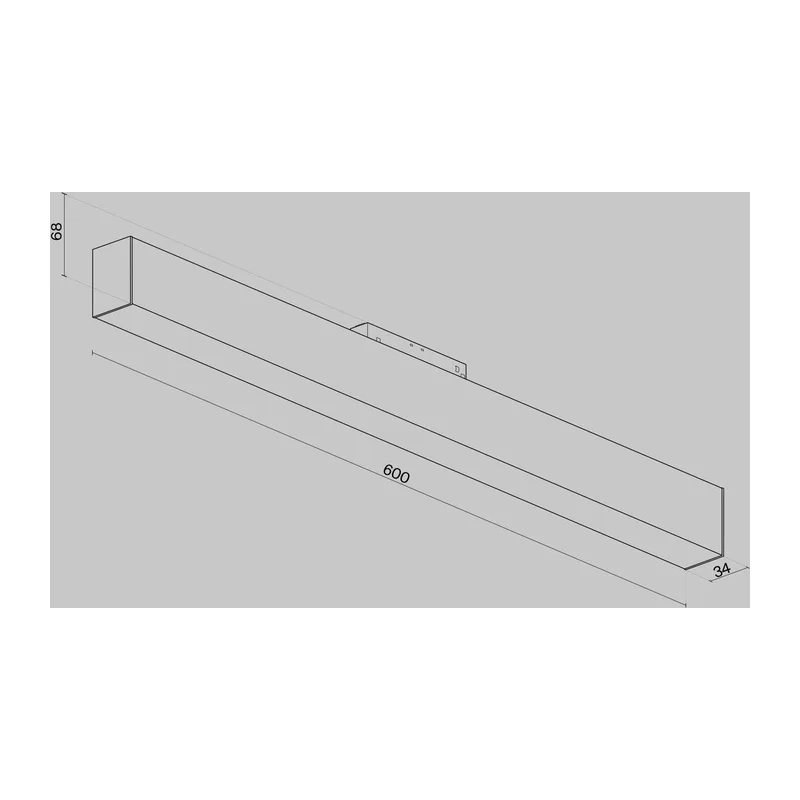 Трековый светильник Базис / Basis S35 4000K 20Вт 120° Maytoni TR012-2-20W4K-B 3