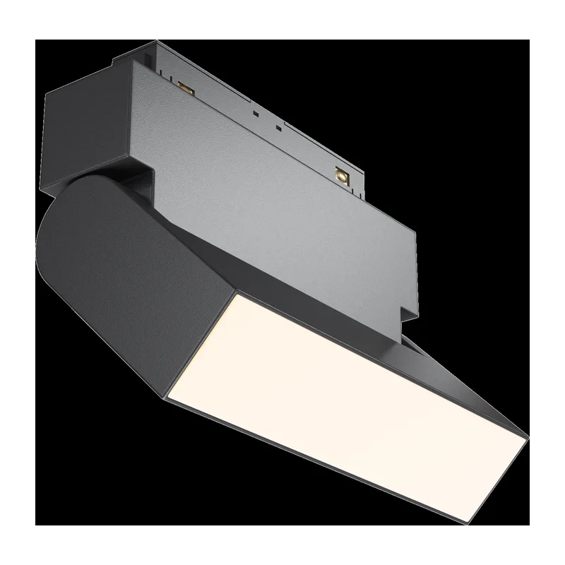 Трековый светильник Базис поворотный / Basis Rot S35 3000K 10Вт Maytoni TR013-2-10W3K-B 3