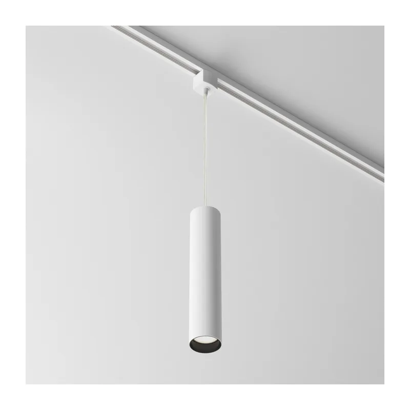 Трековый подвесной светильник Фокус / Focus Unity GU10 10Вт Maytoni TR025-1-GU10-W