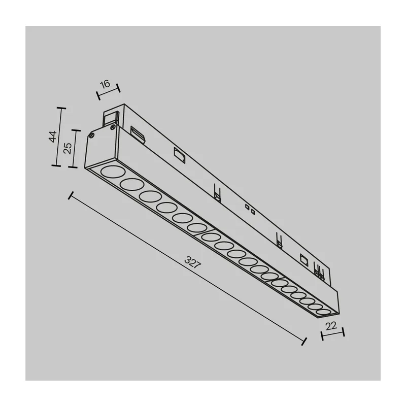 Трековый светильник Точки / Points Exility 2700-6000K 18Вт 36° Dim Smart Zigbee Maytoni TR031-4-18WTW-M-DSZ-W 8