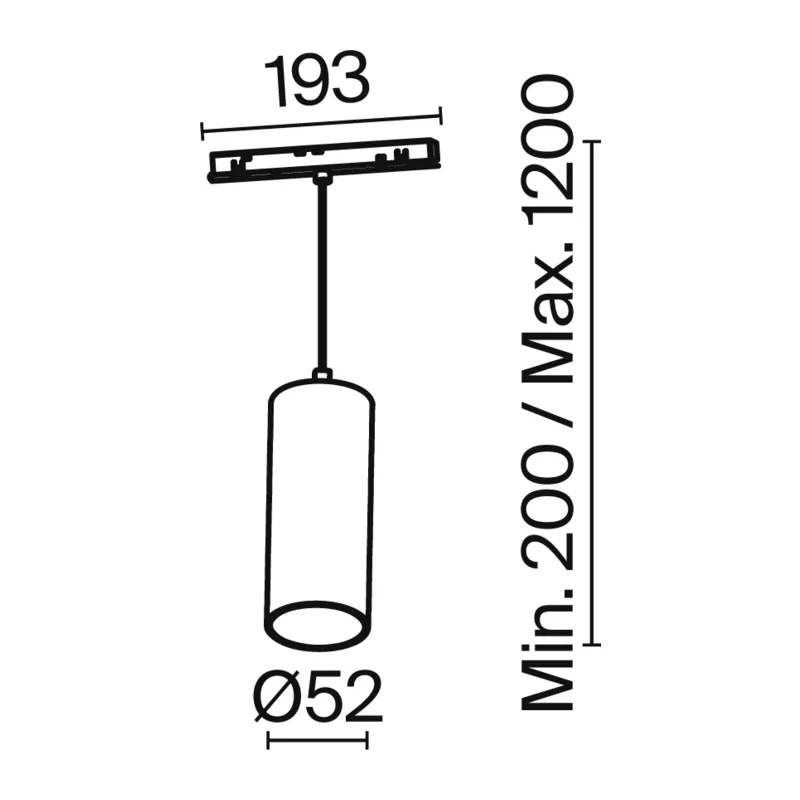 Трековый подвесной светильник Фокус / Focus Led Exility 2700-6000K 12Вт 36° Dim Dali1 Maytoni TR041-4-12WTW-DD-W 4
