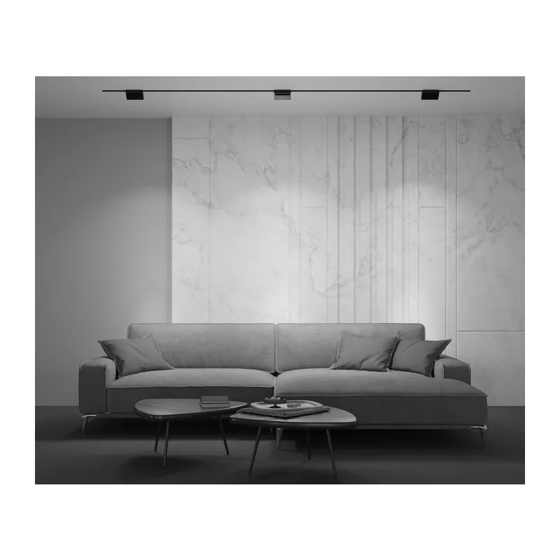 Трековый светильник Базис / Basis Gravity 3000K 10Вт 120° Maytoni TR075-2-10W3K-B 10