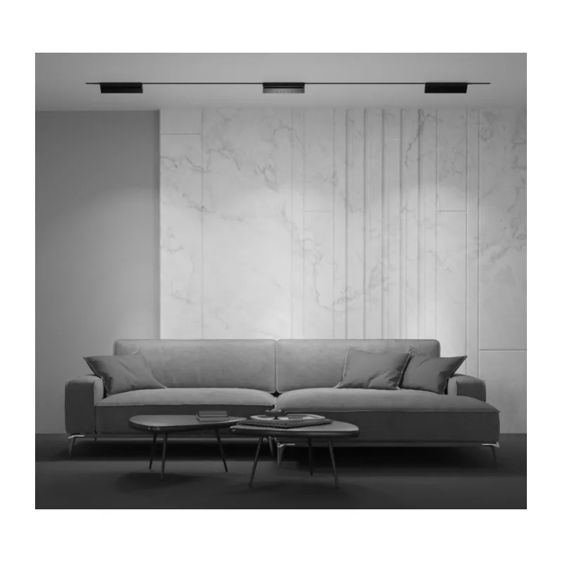 Трековый светильник Базис / Basis Gravity 3000K 20Вт 120° Maytoni TR075-2-20W3K-B 2