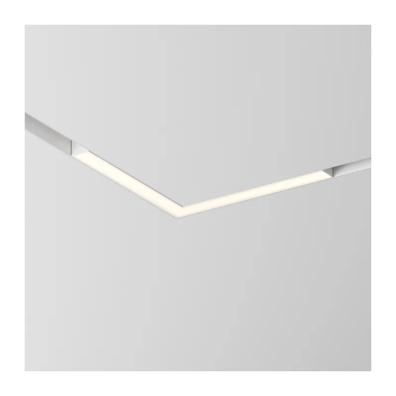 Трековый светильник Базис угловой / Basis Angle Gravity 3000K 24Вт 120° Maytoni TR078-2-24W3K-W 3