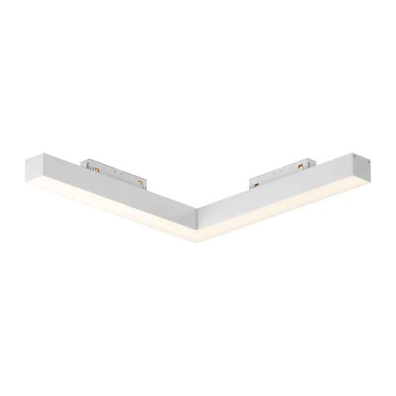 Трековый светильник Базис угловой / Basis Angle Gravity 3000K 24Вт 120° Maytoni TR078-2-24W3K-W