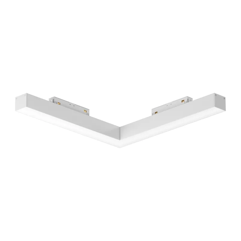 Трековый светильник Базис угловой / Basis Angle Gravity 4000K 24Вт 120° Maytoni TR078-2-24W4K-W