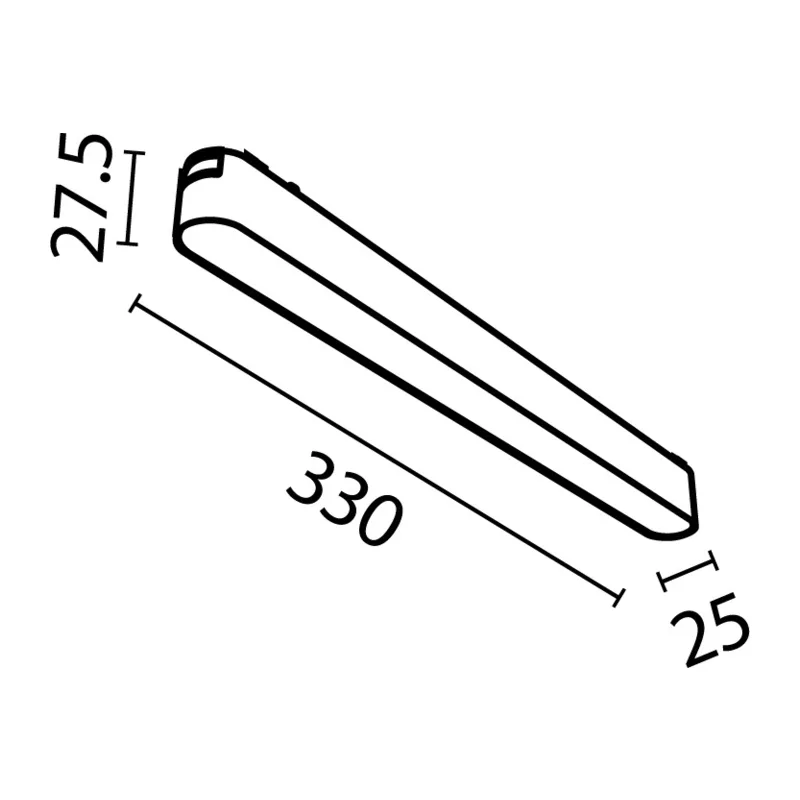 Трековый светильник Базис / Basis Radity 3000K 18Вт 120° Maytoni TR080-1-18W3K-W 4