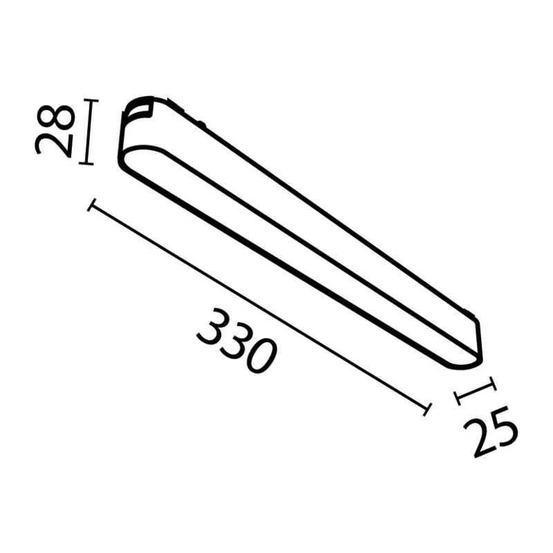 Трековый светильник Базис / Basis Radity 4000K 18Вт 120° Maytoni TR080-1-18W4K-W 2