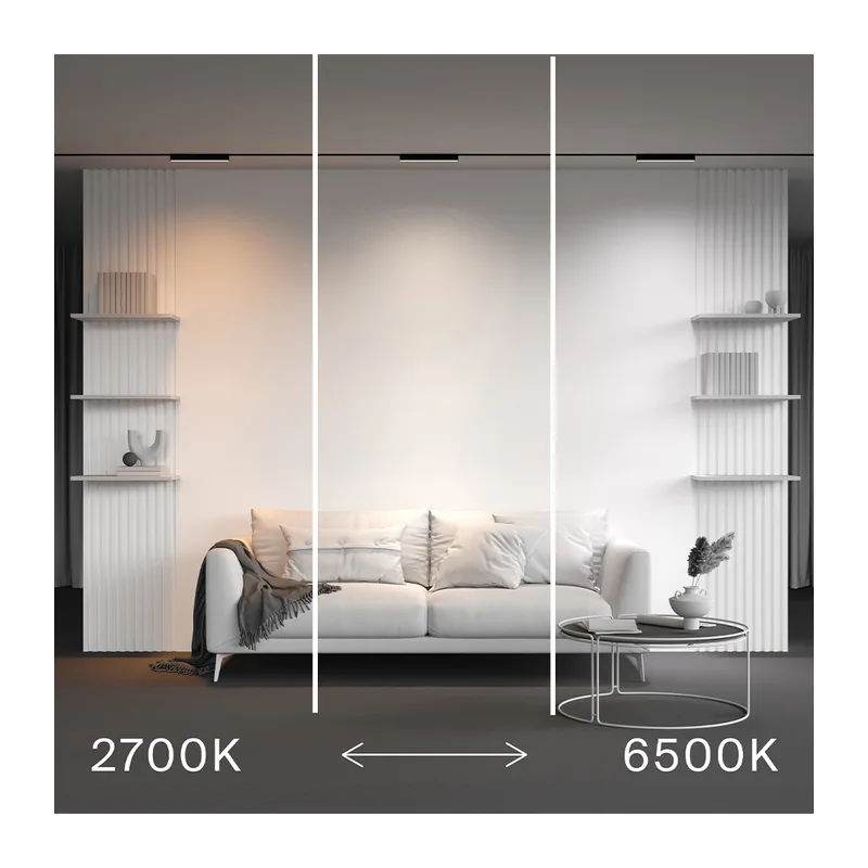 Трековый светильник Базис / Basis Radity 2700-6500K 10Вт 120° Dim Smart Maytoni TR080-4-10WTW-B 2