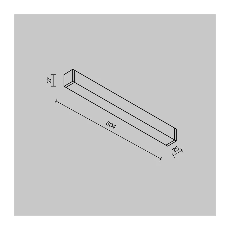 Трековый светильник Базис / Basis Radity 2700-6500K 20Вт 120° Dim Smart Maytoni TR080-4-20WTW-B 2