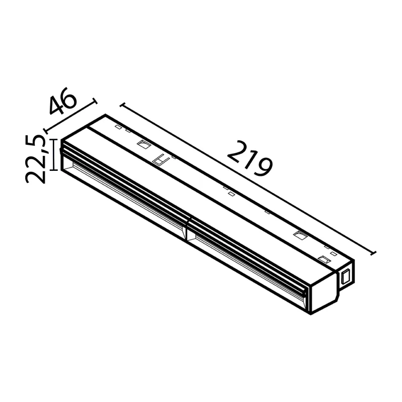 Трековый светильник Парете / Parete Exility 2700-6000K 12W 120° Dim Smart Maytoni TR106-4-12W-DS-W 10
