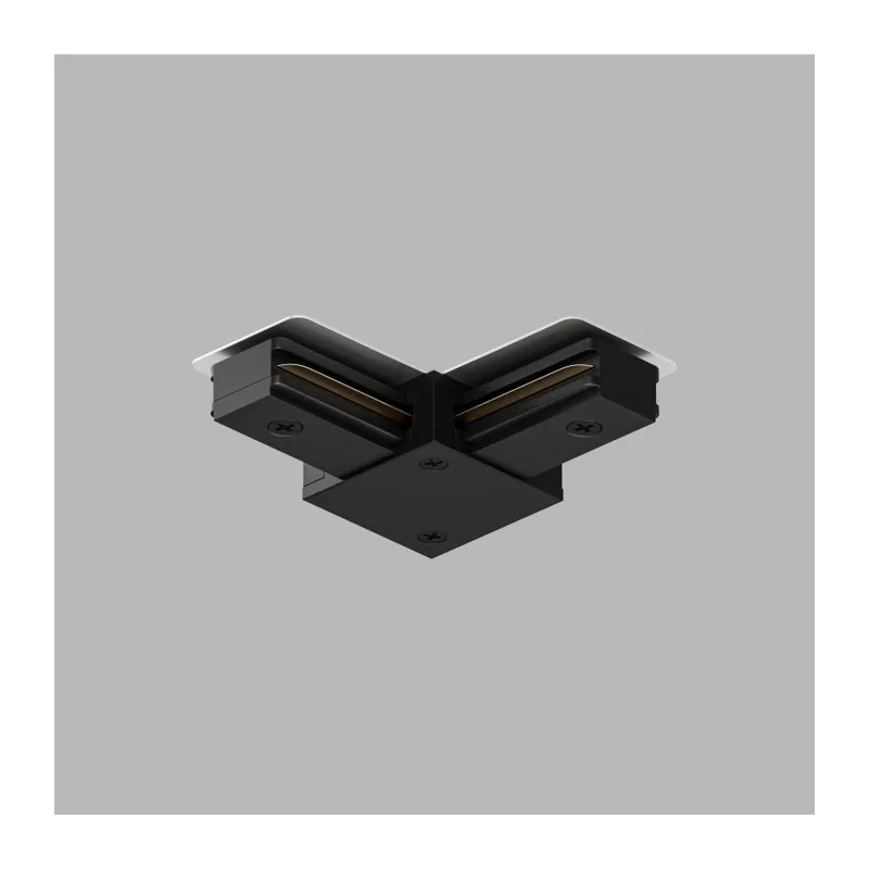 Коннектор Denkirs DK Track Black (SOLID BASE) | DK ТРЕК ЧЕРНЫЙ (СОЛИД БЕЙС) TR1102-BK