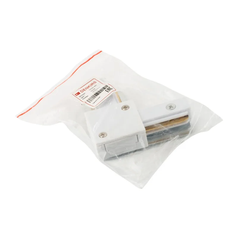 Коннектор Denkirs DK Track White (SOLID BASE) | DK ТРЕК БЕЛЫЙ (СОЛИД БЕЙС) TR1102-WH 3