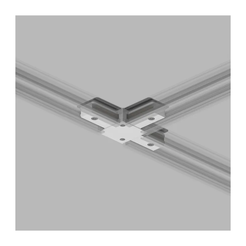 Коннектор Denkirs DK Track White (SOLID BASE) | DK ТРЕК БЕЛЫЙ (СОЛИД БЕЙС) TR1103-WH 2