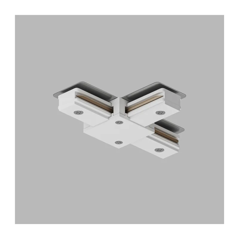 Коннектор Denkirs DK Track White (SOLID BASE) | DK ТРЕК БЕЛЫЙ (СОЛИД БЕЙС) TR1103-WH