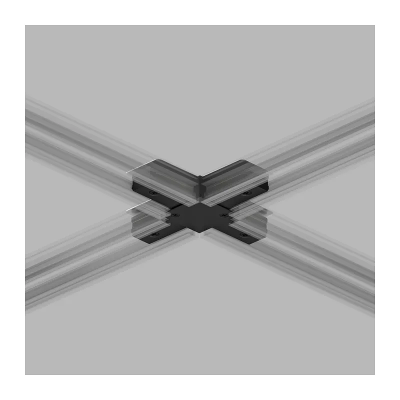 Коннектор Denkirs DK Track Black (SOLID BASE) | DK ТРЕК ЧЕРНЫЙ (СОЛИД БЕЙС) TR1104-BK 2